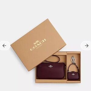 NWT Coach Boxed Nolita 19 And Nolita Bag Charm Set